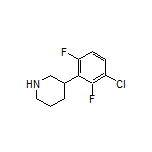 3-(3-Chloro-2,6-difluorophenyl)piperidine