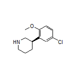 (R)-3-(5-Chloro-2-methoxyphenyl)piperidine