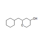 2-(Cyclohexylmethyl)tetrahydro-2H-pyran-4-ol