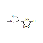 3-(1-Methyl-1H-pyrazol-4-yl)-1,2,4-oxadiazol-5(4H)-one