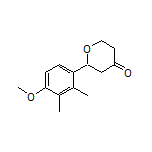 2-(4-Methoxy-2,3-dimethylphenyl)dihydro-2H-pyran-4(3H)-one