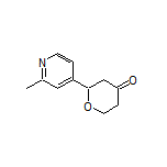 2-(2-Methylpyridin-4-yl)dihydro-2H-pyran-4(3H)-one