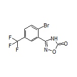 3-[2-Bromo-5-(trifluoromethyl)phenyl]-1,2,4-oxadiazol-5(4H)-one