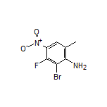 2-Bromo-3-fluoro-6-methyl-4-nitroaniline