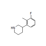 3-(3-Fluoro-2-methylphenyl)piperidine