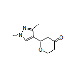 2-(1,3-Dimethyl-1H-pyrazol-4-yl)dihydro-2H-pyran-4(3H)-one