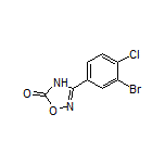 3-(3-Bromo-4-chlorophenyl)-1,2,4-oxadiazol-5(4H)-one