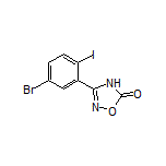 3-(5-Bromo-2-iodophenyl)-1,2,4-oxadiazol-5(4H)-one