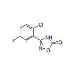3-(2-Chloro-5-iodophenyl)-1,2,4-oxadiazol-5(4H)-one