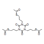 S,S’,S’’-[(2,4,6-Trioxo-1,3,5-triazinane-1,3,5-triyl)tris(propane-3,1-diyl)] Triethanethioate