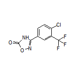 3-[4-Chloro-3-(trifluoromethyl)phenyl]-1,2,4-oxadiazol-5(4H)-one