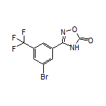 3-[3-Bromo-5-(trifluoromethyl)phenyl]-1,2,4-oxadiazol-5(4H)-one