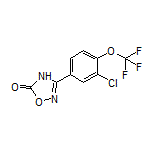 3-[3-Chloro-4-(trifluoromethoxy)phenyl]-1,2,4-oxadiazol-5(4H)-one