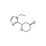 2-(1-Ethyl-1H-imidazol-2-yl)dihydro-2H-pyran-4(3H)-one
