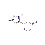 2-(1,3-Dimethyl-1H-pyrazol-5-yl)dihydro-2H-pyran-4(3H)-one