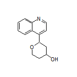 2-(Quinolin-4-yl)tetrahydro-2H-pyran-4-ol