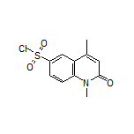 1,4-Dimethyl-2-oxo-1,2-dihydroquinoline-6-sulfonyl Chloride