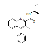 (R)-N-(sec-Butyl)-3-methyl-4-phenylquinoline-2-carboxamide