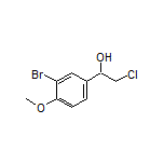 1-(3-Bromo-4-methoxyphenyl)-2-chloroethanol