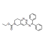 Ethyl 3-[(Diphenylmethylene)amino]-7,8-dihydropyrido[4,3-c]pyridazine-6(5H)-carboxylate