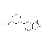 2-(1-Methyl-1H-indazol-6-yl)tetrahydro-2H-pyran-4-ol