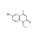 6-Bromo-1-ethyl-4-methylquinolin-2(1H)-one