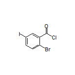 2-Bromo-5-iodobenzoyl Chloride