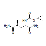 (2S,4S)-2-(Boc-amino)-4-methylpentanediamide