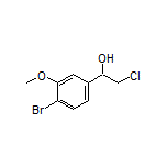 1-(4-Bromo-3-methoxyphenyl)-2-chloroethanol