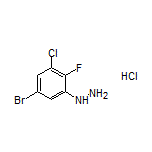 (5-Bromo-3-chloro-2-fluorophenyl)hydrazine Hydrochloride
