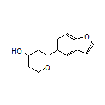 2-(Benzofuran-5-yl)tetrahydro-2H-pyran-4-ol