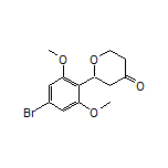2-(4-Bromo-2,6-dimethoxyphenyl)dihydro-2H-pyran-4(3H)-one