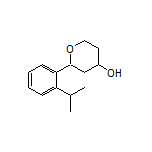 2-(2-Isopropylphenyl)tetrahydro-2H-pyran-4-ol