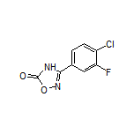 3-(4-Chloro-3-fluorophenyl)-1,2,4-oxadiazol-5(4H)-one