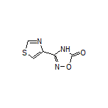 3-(Thiazol-4-yl)-1,2,4-oxadiazol-5(4H)-one