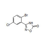 3-(2-Bromo-5-chlorophenyl)-1,2,4-oxadiazol-5(4H)-one