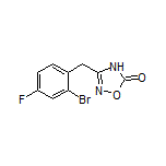 3-(2-Bromo-4-fluorobenzyl)-1,2,4-oxadiazol-5(4H)-one