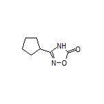 3-Cyclopentyl-1,2,4-oxadiazol-5(4H)-one
