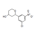 2-(3-Chloro-5-nitrophenyl)tetrahydro-2H-pyran-4-ol