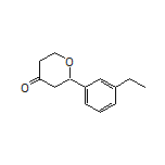 2-(3-Ethylphenyl)dihydro-2H-pyran-4(3H)-one