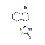 3-(4-Bromonaphthalen-1-yl)-1,2,4-oxadiazol-5(4H)-one