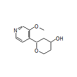 2-(3-Methoxypyridin-4-yl)tetrahydro-2H-pyran-4-ol