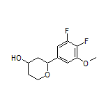 2-(3,4-Difluoro-5-methoxyphenyl)tetrahydro-2H-pyran-4-ol