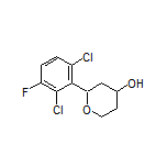 2-(2,6-Dichloro-3-fluorophenyl)tetrahydro-2H-pyran-4-ol