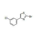 2-Bromo-4-(3-chlorophenyl)thiazole