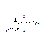 2-(2-Chloro-4,6-difluorophenyl)tetrahydro-2H-pyran-4-ol