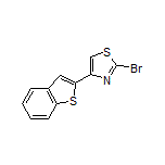4-(Benzo[b]thiophen-2-yl)-2-bromothiazole