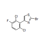 2-Bromo-4-(2,6-dichloro-3-fluorophenyl)thiazole