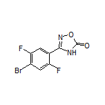 3-(4-Bromo-2,5-difluorophenyl)-1,2,4-oxadiazol-5(4H)-one