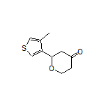 2-(4-Methylthiophen-3-yl)dihydro-2H-pyran-4(3H)-one